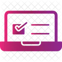 Tarea Lista De Verificacion Planificacion Icono