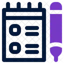 Tarea Lista Lista De Verificacion Icon