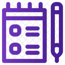 Tarea Lista Lista De Verificacion Icon