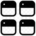 Tarea de mosaico de aplicaciones  Icono