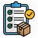 Lista De Verificacion Aprobado Lista De Tareas Icono