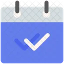 Calendario Tareas Cita Icon