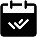 Calendario Tareas Cita Icon