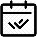 Calendario Tareas Cita Icon