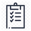 Tareas Lista De Verificacion Encuesta Icono