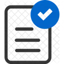 Tareas Lista De Verificacion Documento Icono