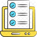 Tareas realizadas  Icono