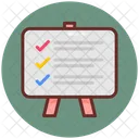 Tarefas Scrum Quadro Icon