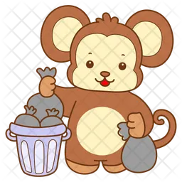 Tarefas de macaco  Ícone