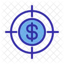 Target Money Dollar Icon