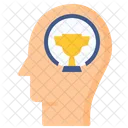 Target Businessman Challenge Ability Talent Success Brain Thinking Icon