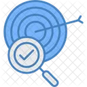 Target Search Tick Icon