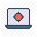 Target Focus Laptop Icon