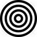 Target Bullseye Circles Icon