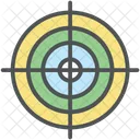 Target Dartboard Goal Icon