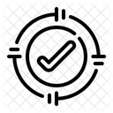 Target Focus Check Icon