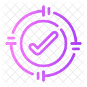 Target Focus Check Icon