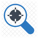 Search Target Glass Icon