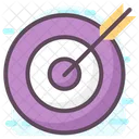 Target Bullseye Dartboard Icon