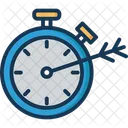 Marketing Stopwatch Dart Icon