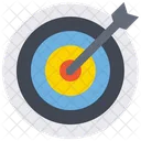Target Bullseye Dartboard Icon