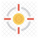 Target Focus Bitcoin Icon