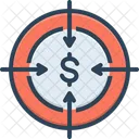 Target Ambition Intention Icon