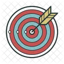 Target Goal Darts Icon