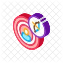 Human Center Target Icon