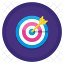 Target Dartboard Goal Icon