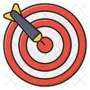 Target Dartboard Goal Icon