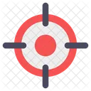 Target Focus Central Point Icon