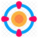 Target Objective Coin Icon