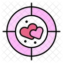 Target Aim Romantic Icon