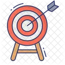 Target Goal Dart Board Icon