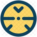 Target Focus Gun Icon