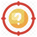 Target Question Mark Shoot Icon