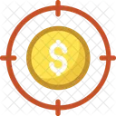 Target Bank Money Icon