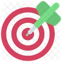 Target Goals Targeting Icon