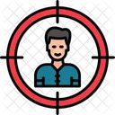 Target Bullseye Dart Icon