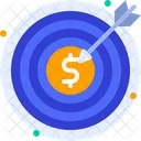 Target Money Dart Icon
