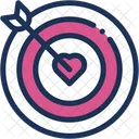 Target Love And Romance Valentines Day Icon