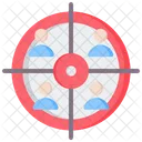 Target Customer Aim Icon