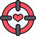 Target Dating Love Icon