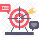 Target Bullseye Dart Icon