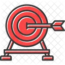 Target Arrow Bullseye Icon