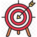 Target Goals Darts Icon