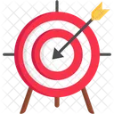 Target Goals Darts Icon