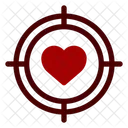 Flat Love Valentine Icon