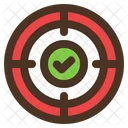 Target Aim Approve Icon